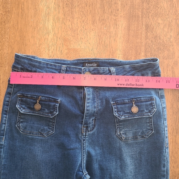 Bebe Women's Blue Jeans - Picture 9 of 11